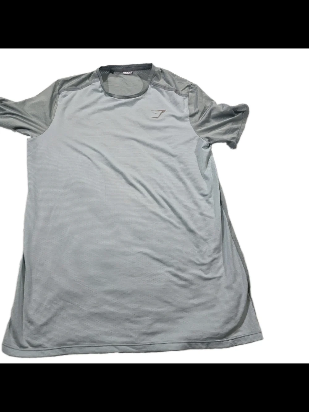 Gymshark Men’s Grey Performance Short Sleeve Tee